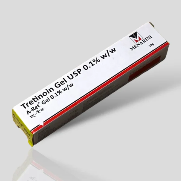 Tretinoin gel A ret 0.1 verpakking